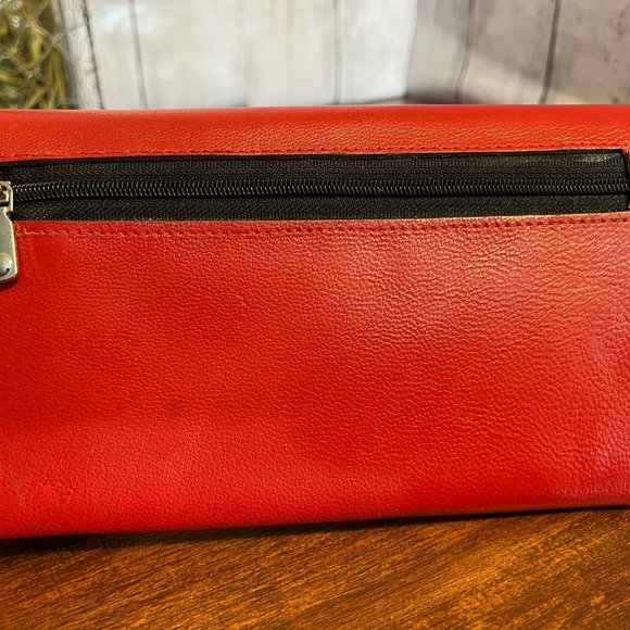 NWOT Tag- Red Leather Wallet from Egypt - Picture 3 of 6